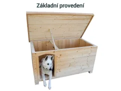 Zateplená psí bouda - labrador, retrívr, ovčák