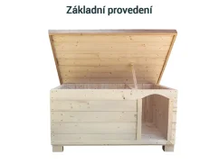 Zateplená psí bouda - kokršpaněl
