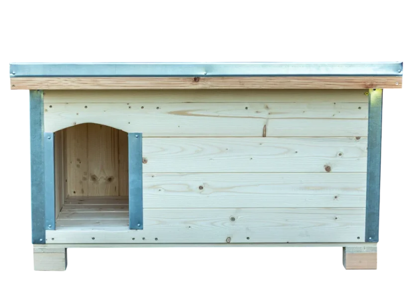 Zateplená psí bouda - kokršpaněl