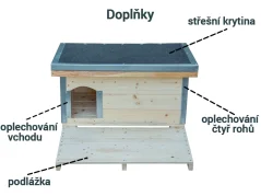 Zateplená psí bouda - labrador, retrívr, ovčák