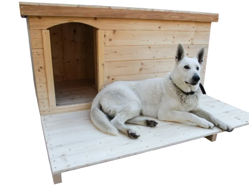 Zateplená psí bouda - labrador, retrívr, ovčák
